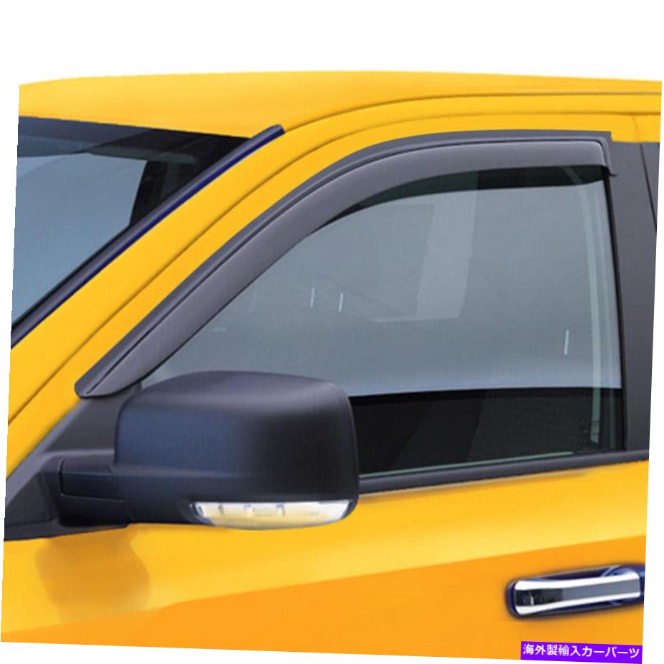 カーカバー フィット1988-1998 Chevy C1500 C2500 C3500拡張キャブフロントウィンドウバイザーレインガード Fit 1988-1998 Chevy C1500 C2500 C3500 Extended Cab Front Window Visor Rain Guard【並行輸入品】