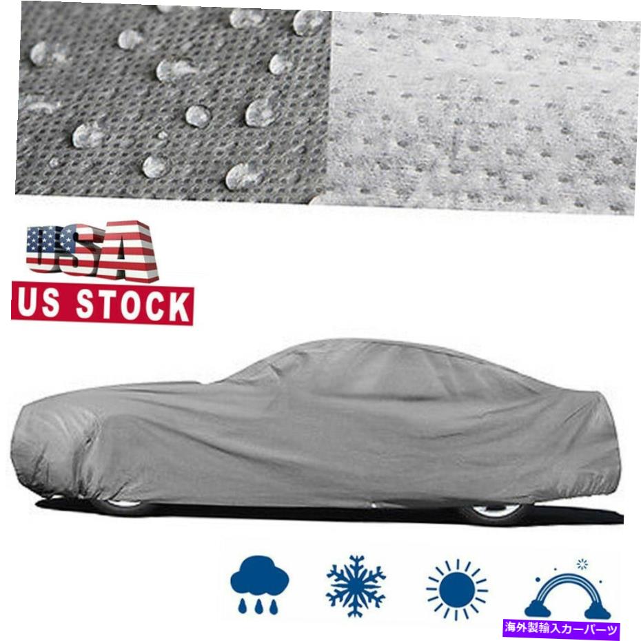 カーカバー Peva Car Protective Cover Outdoor Rain Wind Sun Rostant w/ Reflective Light Us PEVA Car Protective Cover Outdoor Rain Wind Sun Resistant w/ Reflective Light US【並行輸入品】