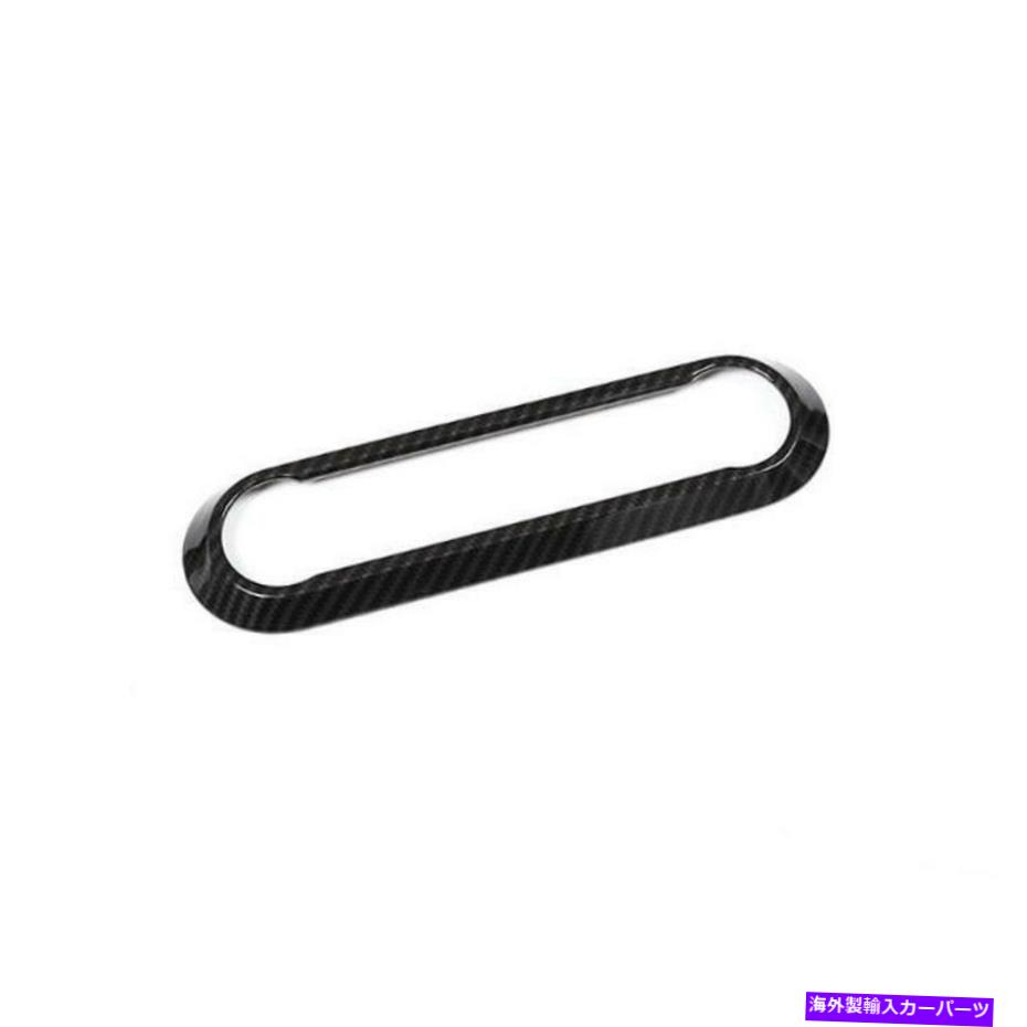 カーカバー Alfa Romeo Giulia Stelvio 2017-2019 ABSセンターA/Cボタンフレームカバートリム For Alfa Romeo Giulia Stelvio 2017-2019 ABS Center A/C Button Frame Cover Trim【並行輸入品】