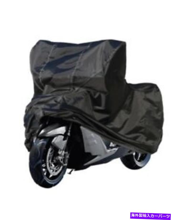 カーカバー 黒いペヴァコットンオートバイカバー Black PEVA Cotton Motorcycle Cover【並行輸入品】