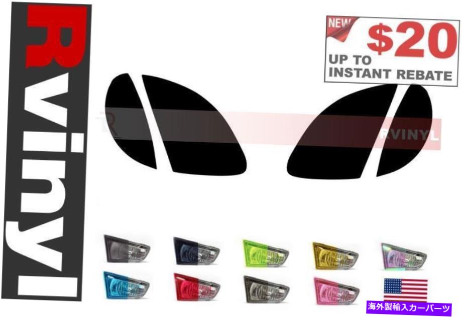 カーカバー Rtint Headlight Tint Precut Smoked Film Covers for Mercedes slk-class 1998-2004 Rtint Headlight Tint Precut Smoked Film Covers for Mercedes SLK-Class 1998-2004【並行輸入品】