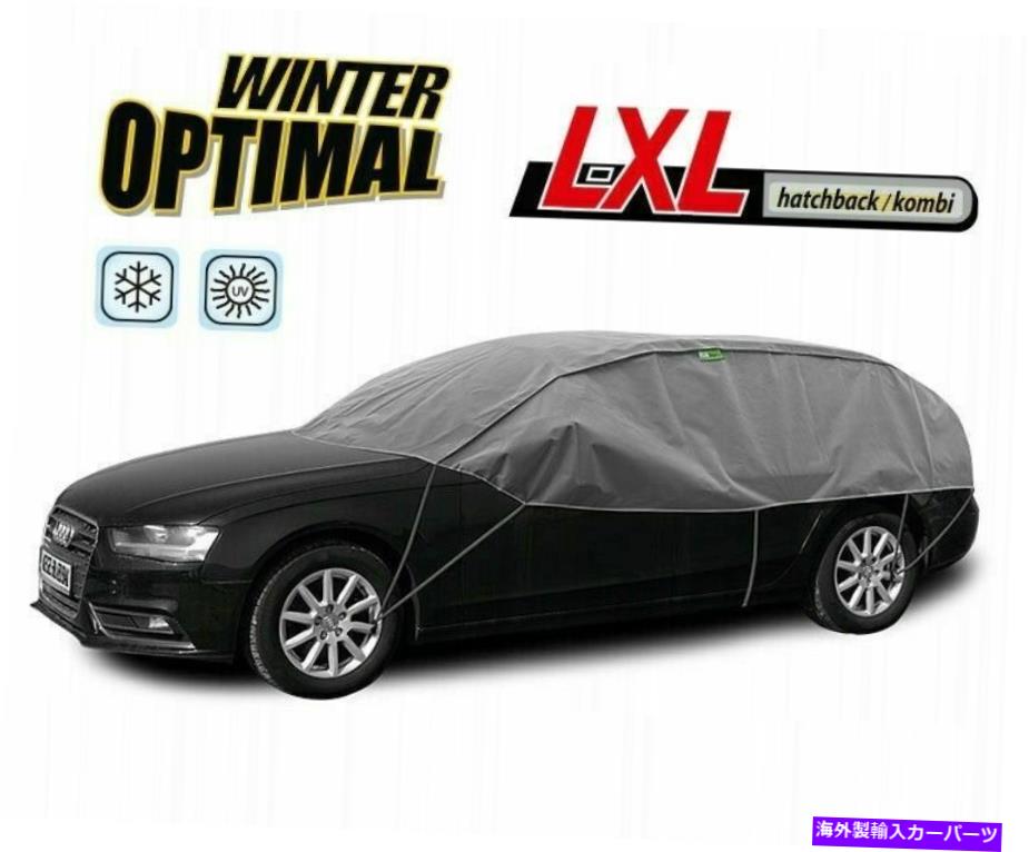 カーカバー アルファのための最適なハーフガレージ霜保護UV保護太陽ターポリン... OPTIMAL half-garage frost protection UV protection sun tarpaulin for ALFA...【並行輸入品】