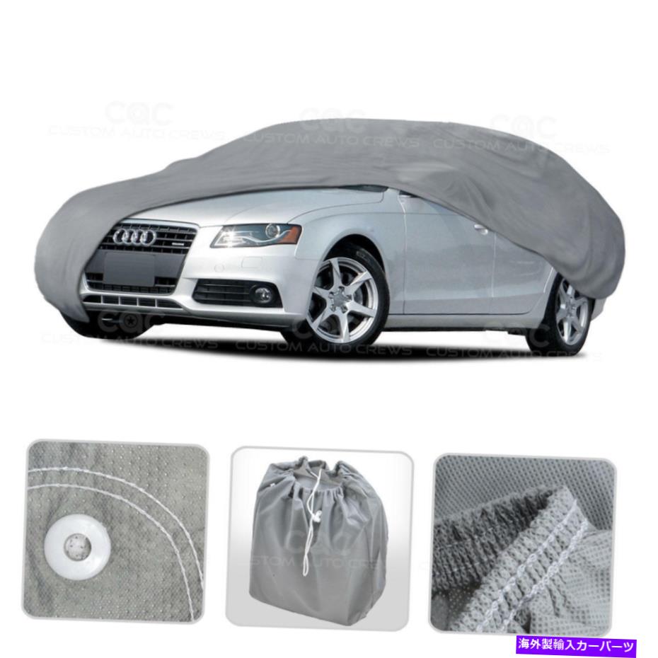 カーカバー アウディA4 96-14屋外通気性太陽ダストプルーフオート保護のための車カバー Car Cover for Audi A4 96-14 Outdoor Breathable Sun Dust Proof Auto Protection【並行輸入品】