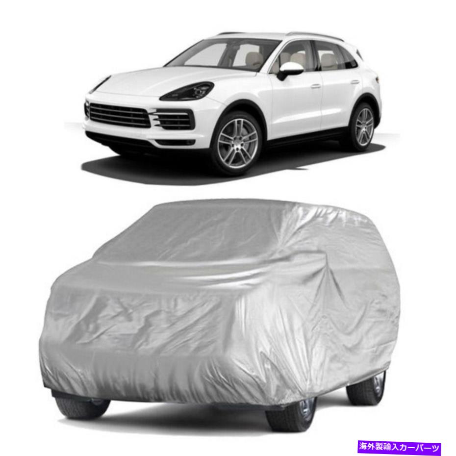 カーカバー フルSUVカーカバー通気性UVダスト保護ポルシェカイエン用防水 Full SUV Car Cover Breathable UV Dust Protection Waterproof For Porsche Cayenne【並行輸入品】