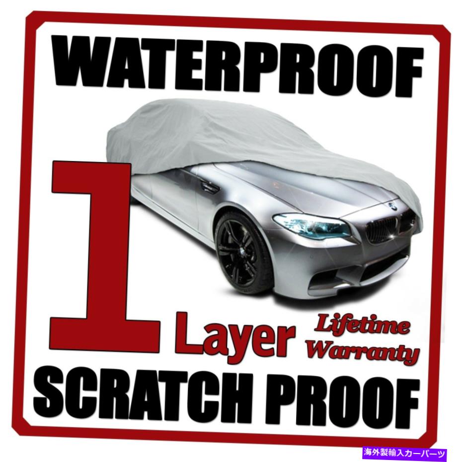 カーカバー 1レイヤーカーカバー通気性防水層屋外の屋内フリースライニングフィップ 1 Layer Car Cover Breathable Waterproof Layers Outdoor Indoor Fleece Lining Fip【並行輸入品】