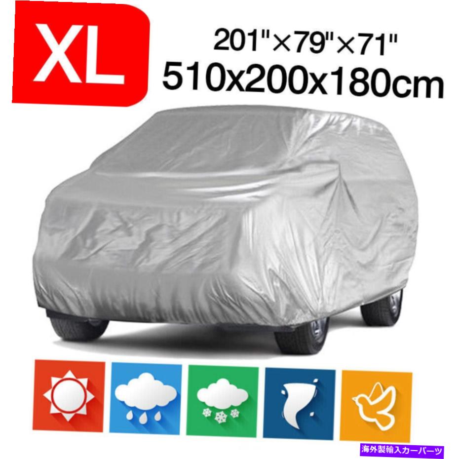 カーカバー XLフルSUVカーカバー防水ストレージレインダスト保護トヨタ4ランナー XL Full SUV Car Cover Waterproof Storage Rain Dust Protection For Toyota 4Runner【並行輸入品】