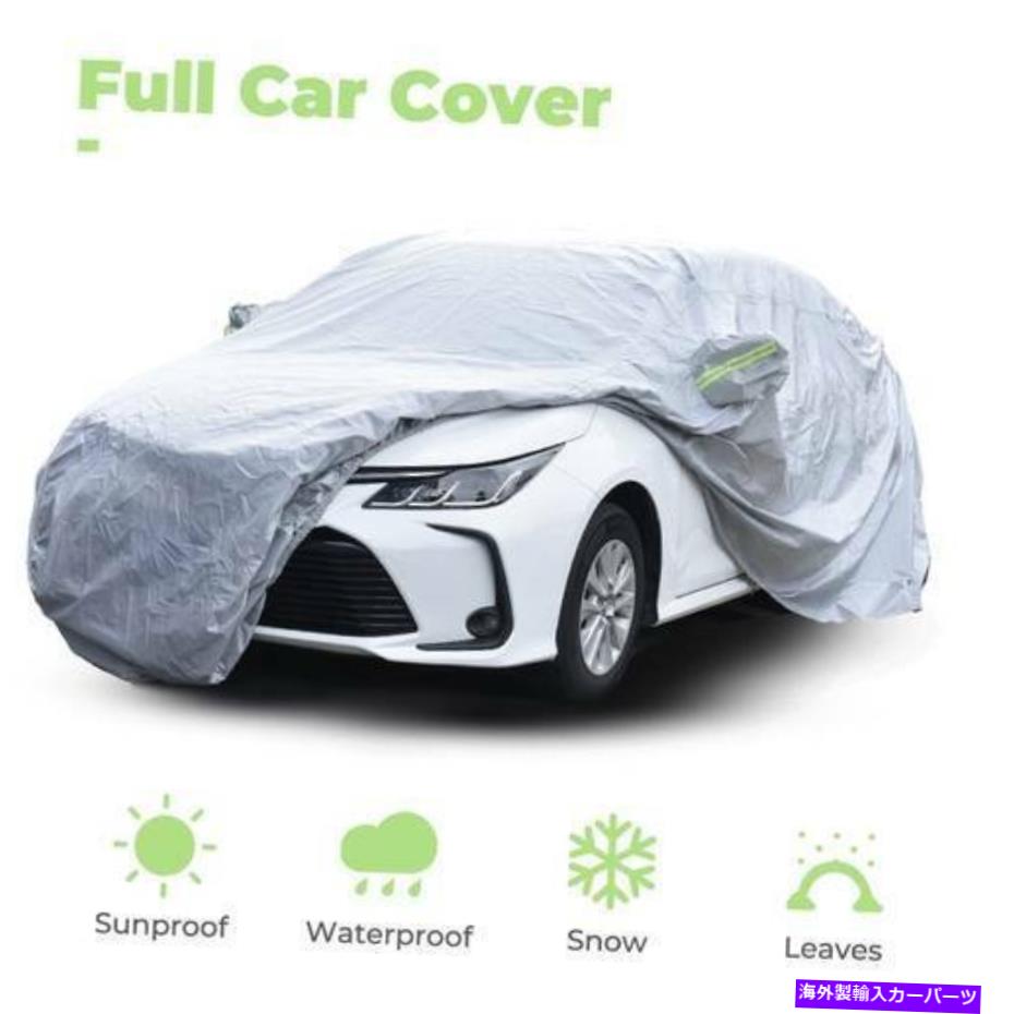 カーカバー 屋外のウォータープルーフレインサンダストプルーフPEVAを装着した車のカバーSUVのための車 Car Cover Fitted Outdoor Water Proof Rain Sun Dust Proof PEVA for SUV【並行輸入品】