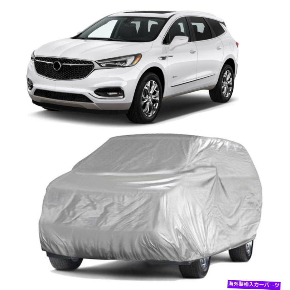 カーカバー XXLフルSUVカーカバー屋外太陽ビュイックエンクレーブの防水防塵 XXL Full SUV Car Cover Outdoor Sun Waterproof Dust Protection For Buick Enclave【並行輸入品】