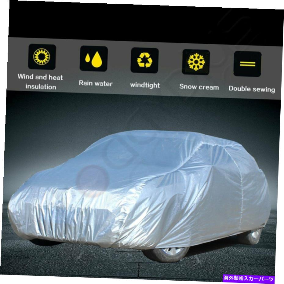 カーカバー カーカバーオートサンダスト防水防水屋外の屋外屋内アウディ/ホンダ/キャデラック Car Cover Auto Sun Dust-Proof Water-Proof Outdoor Indoor For Audi/Honda/Cadillac【並行輸入品】