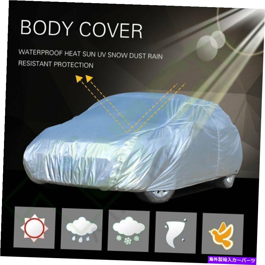 カーカバー 2003 2004 2005 2006-2016マツダシルバーポリエステルカーカバー耐久性プロテクター For 2003 2004 2005 2006-2016 Mazda Silver Polyester Car Cover Durable Protector【並行輸入品】