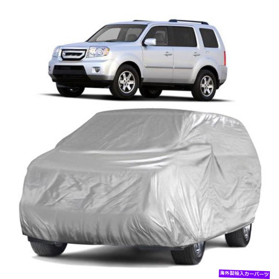 カーカバー XL防水フルSUVカーカバーホンダパイロット03-2021のすべての気象保護 XL Waterproof Full SUV Car Cover All Weather Protection For Honda Pilot 03-2021【並行輸入品】