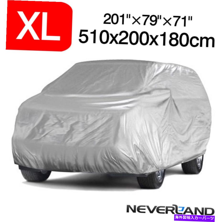 カーカバー XL防水フルカーSUVカバーレインUV耐性保護屋外ダストUS US XL Waterproof Full Car SUV Cover Rain UV Resistant Protection Outdoor Dust US【並行輸入品】