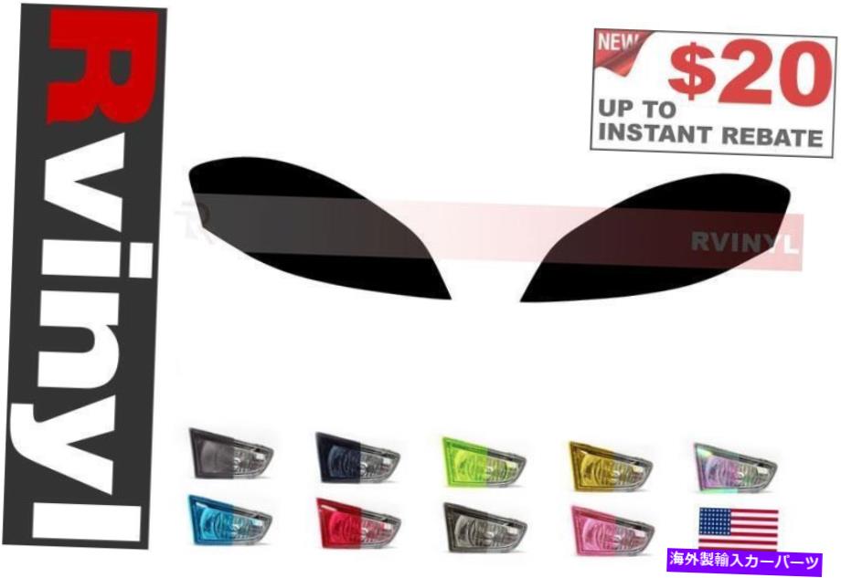 カーカバー Rtint Headlight Tint Precut Smoked Film Covers for Chevy Impala 2006-2013 Rtint Headlight Tint Precut Smoked Film Covers for Chevy Impala 2006-2013【並行輸入品】