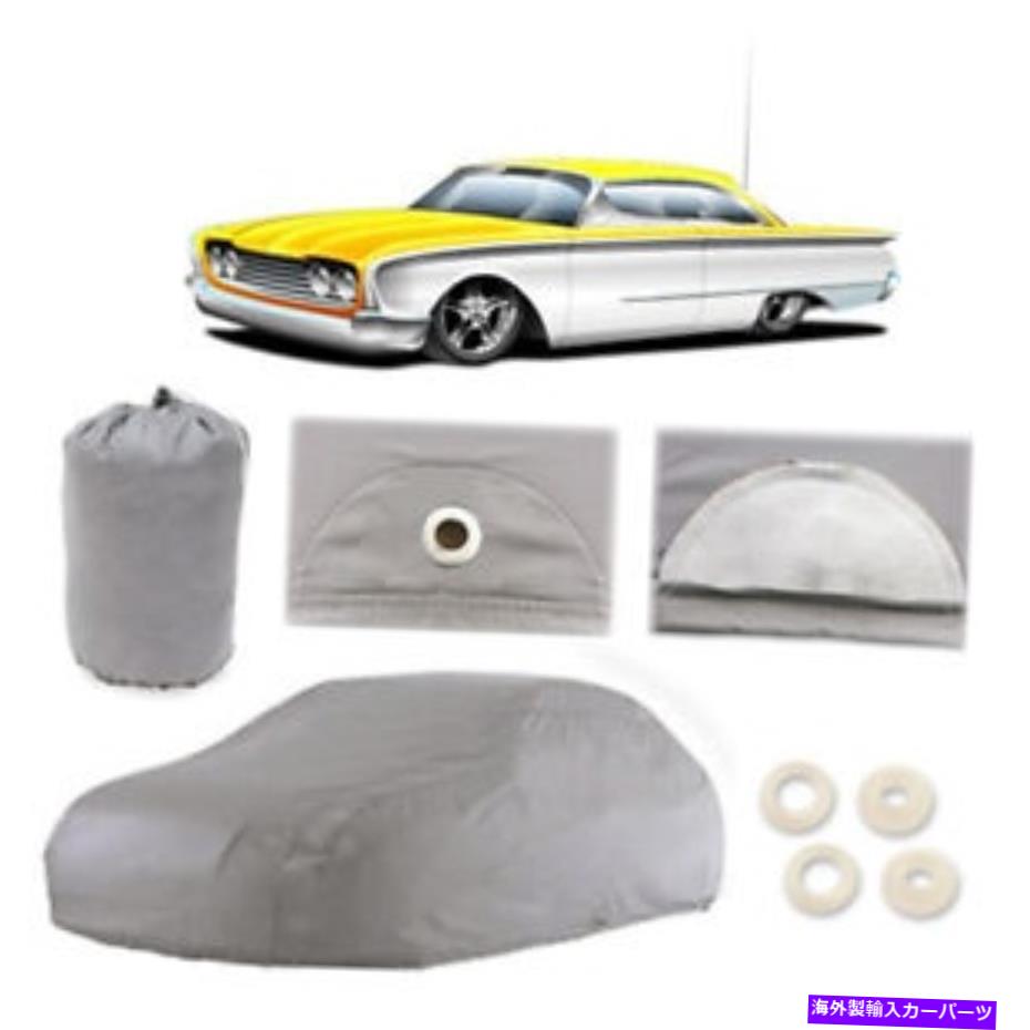 カーカバー フォードスターライナー4レイヤーカーカバーフィットアウトドアウォータープルーフレインスノーサンダスト Ford Starliner 4 Layer Car Cover Fitted Outdoor Water Proof Rain Snow Sun Dust【並行輸入品】