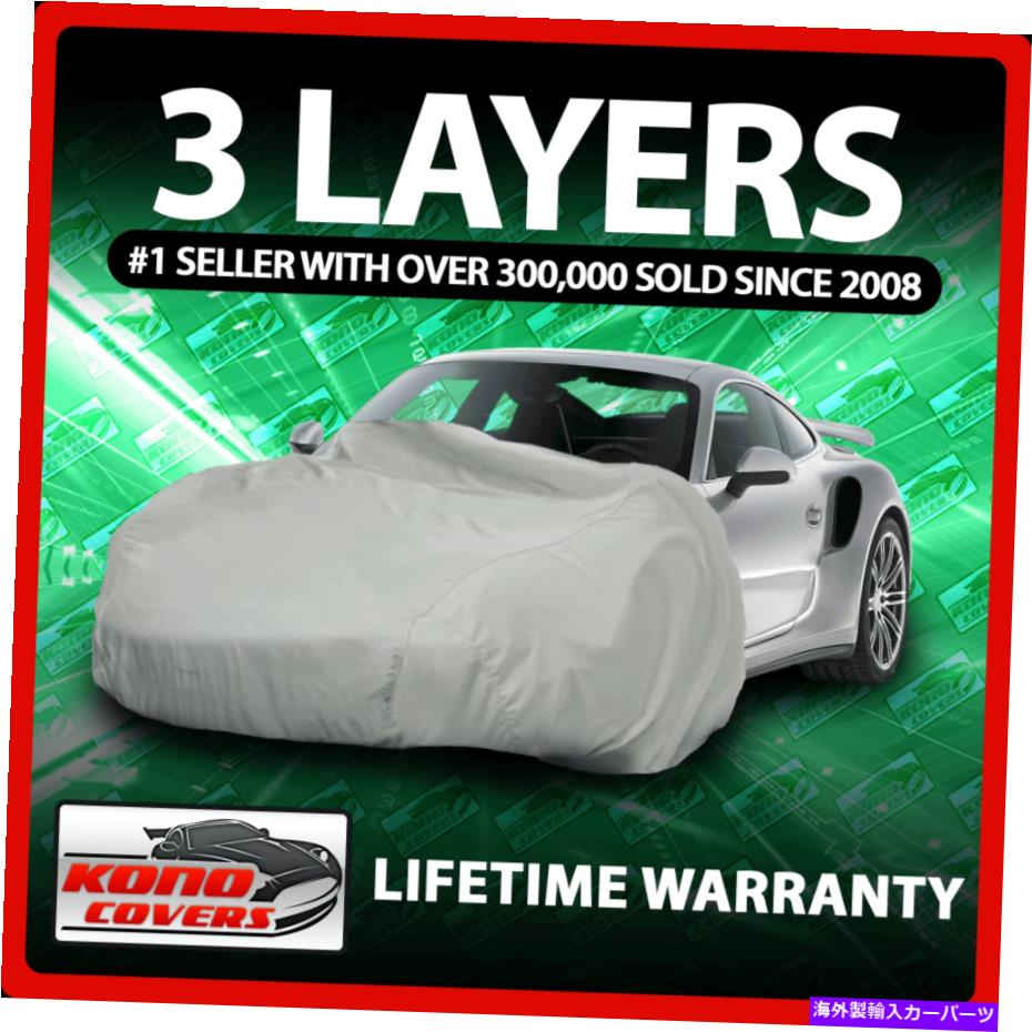 カーカバー 3レイヤーSUVカバー - ソフト通気性ダストプルーフUV水屋内屋外車3623 3 Layer SUV Cover - Soft Breathable Dust Proof UV Water Indoor Outdoor Car 3623【並行輸入品】