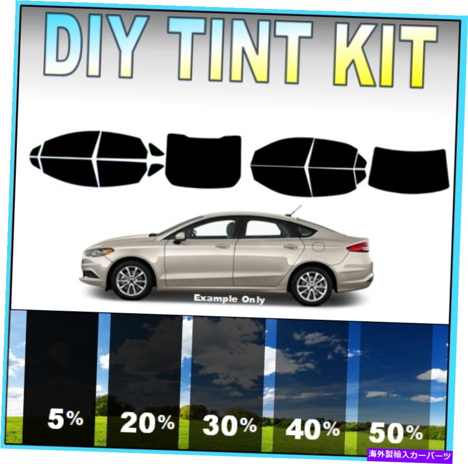 カーカバー DIY Precut Window Tint Kit 2006-2021 Ford Fusion Any Shades All Windowsに適合する DIY PreCut Window Tint Kit 2006-2021 Fits Ford Fusion ANY Shades ALL Windows【並行輸入品】 30,745円