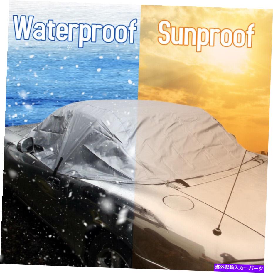 カーカバー カーカバーソフトルーフプロテクターハーフカバーマツダMX-5 MK1 MK2 I0J0に適しています Car Cover Soft Roof Protector Half Cover Fit for Mazda MX-5 MK1 MK2 I0J0【並行輸入品】