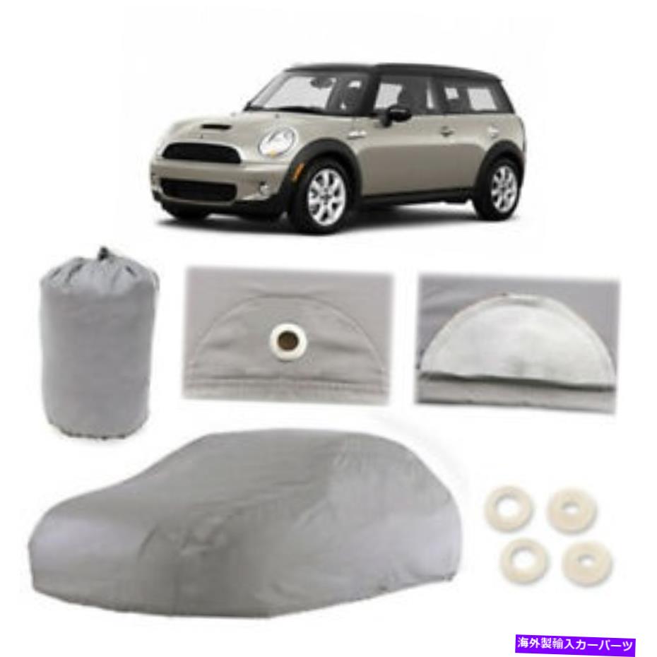 カーカバー ミニクーパー4レイヤーカーカバーが取り付けられているドアウォータープルーフレインスノーサンダスト Mini Cooper 4 Layer Car Cover Fitted In Out door Water Proof Rain Snow Sun Dust【並行輸入品】