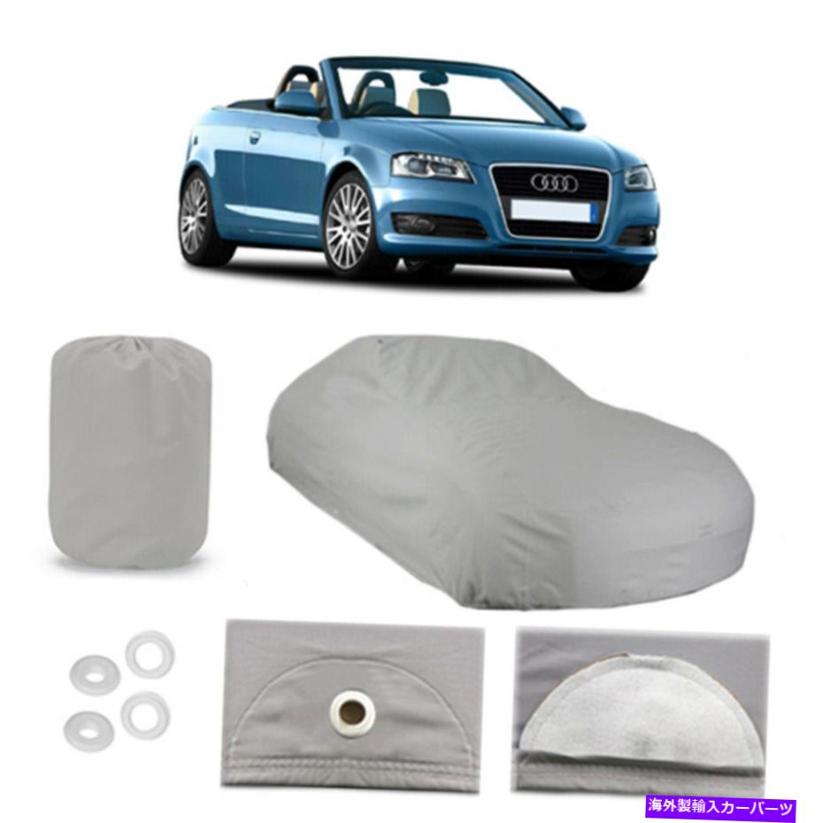 カーカバー アウディA3 4レイヤーカーカバーが装備されているドアの防水雨量雪の塵 Audi A3 4 Layer Car Cover Fitted In Out door Water Proof Rain Snow Sun Dust【並行輸入品】