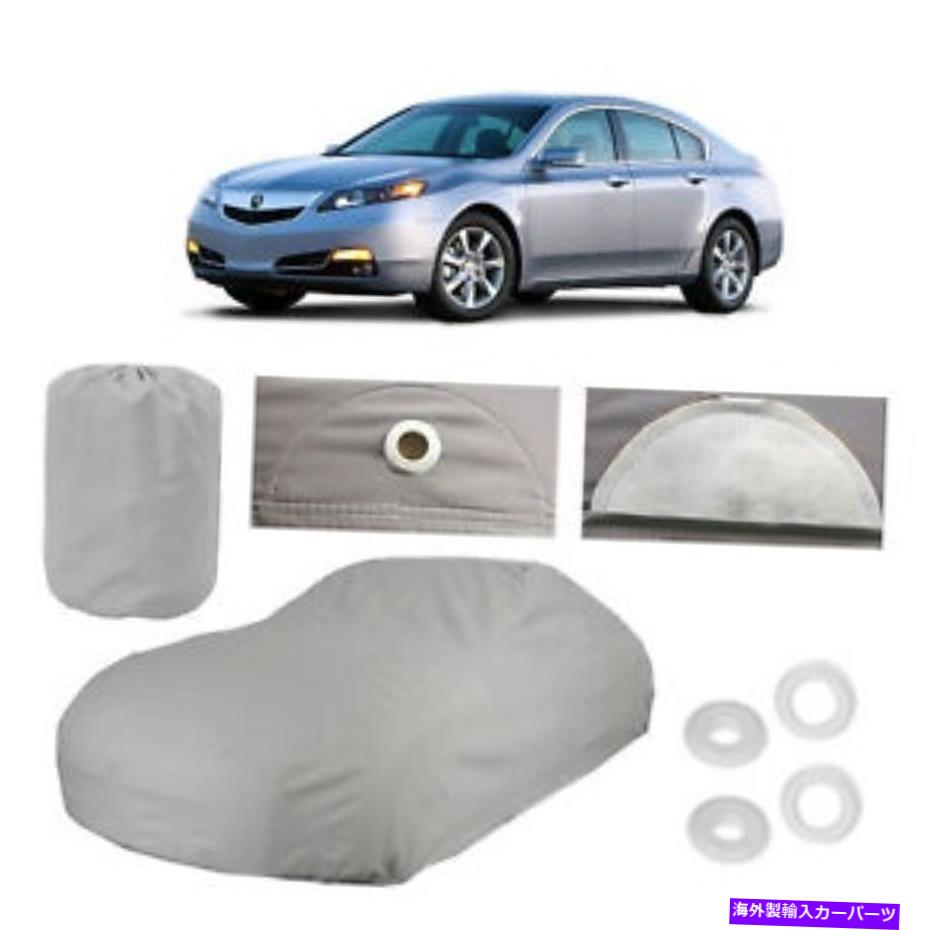 カーカバー ACURA TL 4レイヤーカーカバーフィットウォータープルーフオウトドアレインスノーUVダスト Fits Acura TL 4 Layer Car Cover Fitted Water Proof In Out door Rain Snow UV Dust【並行輸入品】