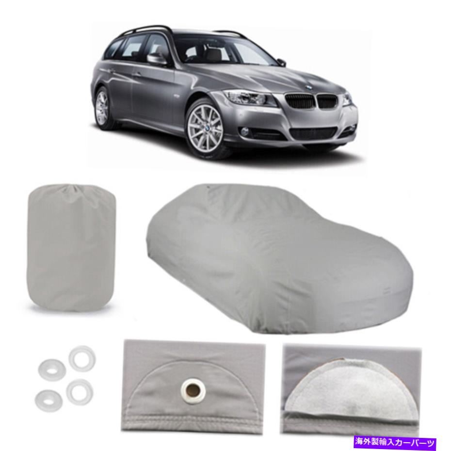 カーカバー BMW 328i 4レイヤーカーカバーフィットウォータープルーフアウトドアレインスノーサンダスト BMW 328i 4 Layer Car Cover Fitted Water Proof Outdoor Rain Snow Sun Dust【並行輸入品】