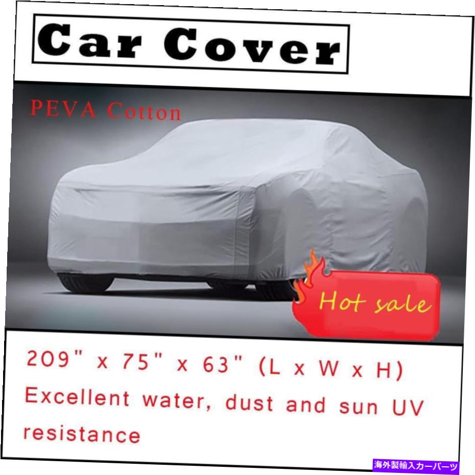 カーカバー 100層のPEVAカーカバー100％防水太陽UV氷の通気性熱保護d 100-Layer PEVA Car Cover 100% Waterproof Sun UV Ice Breathable Heat Protection D【並行輸入品】