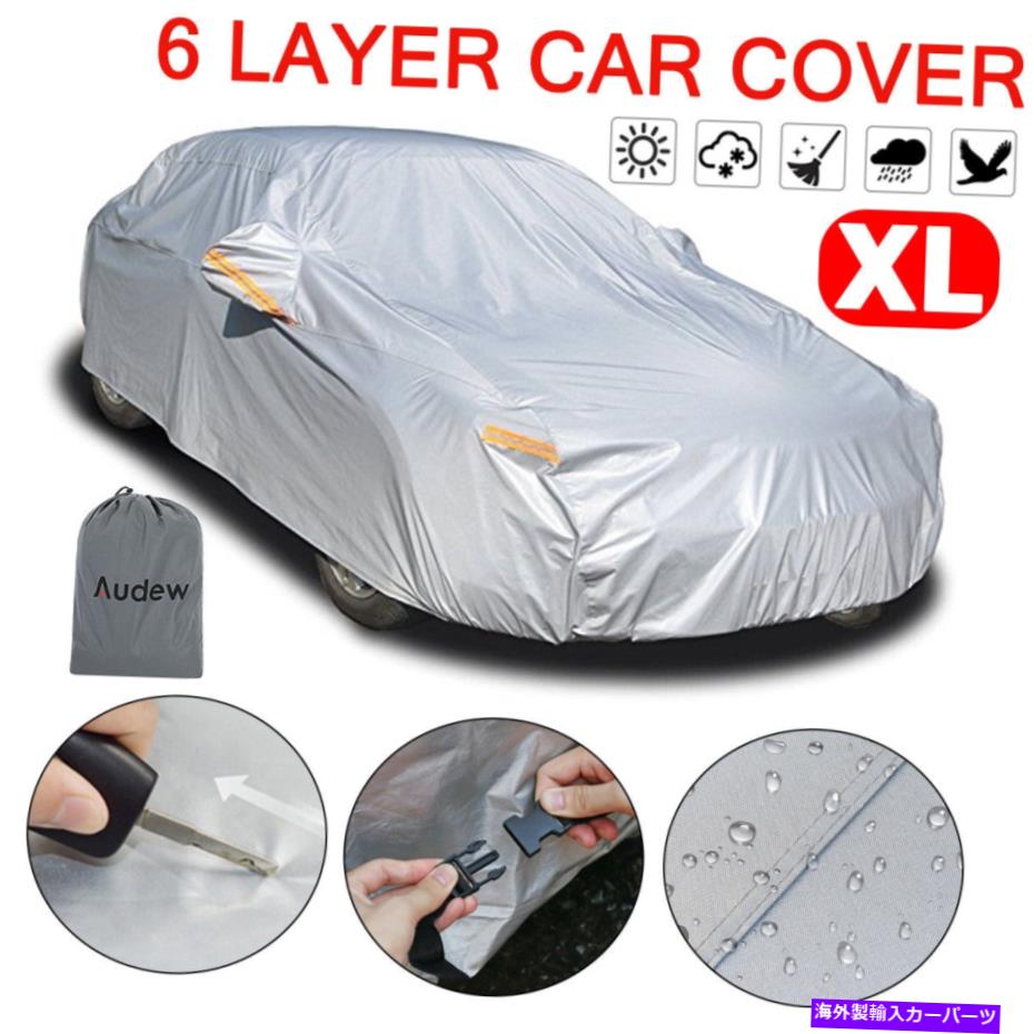 カーカバー audew 6層防水フルSUVカーカバー通気性紫外線粉塵耐性私たち AUDEW 6 Layer Waterproof Full SUV Car Cover Breathable UV Rain Dust Resistant US【並行輸入品】 35,107円