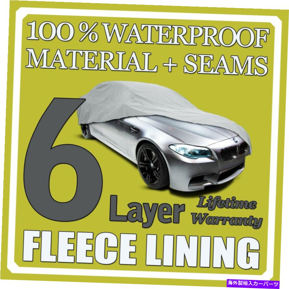 カーカバー 6レイヤーカーカバー通気性防水層屋外の屋内フリースライニング兄弟 6 Layer Car Cover Breathable Waterproof Layers Outdoor Indoor Fleece Lining Sib【並行輸入品】