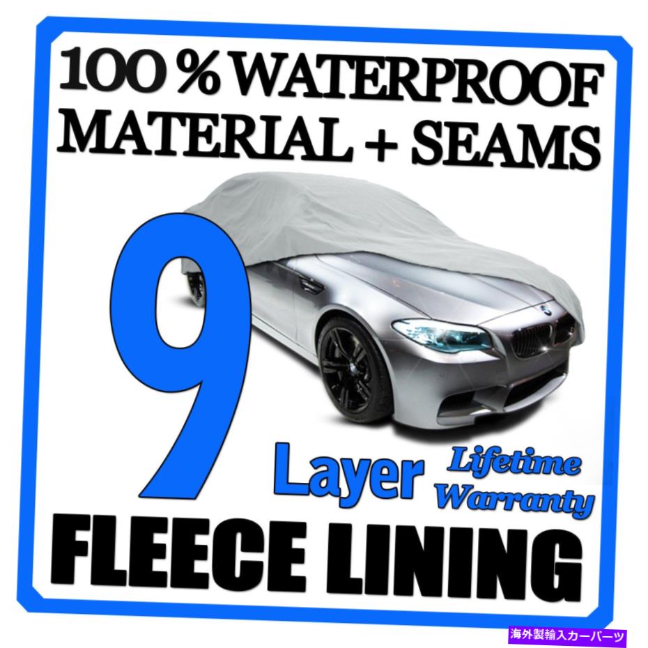カーカバー 9レイヤーカーカバー通気性防水層屋外の屋内フリースライニングfiw 9 Layer Car Cover Breathable Waterproof Layers Outdoor Indoor Fleece Lining Fiw【並行輸入品】