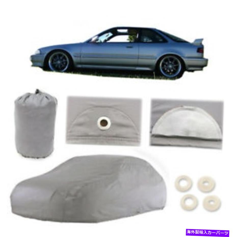 カーカバー 1986年から2001年のAcura Integra 6レイヤーカーカバーフィットウォータープルーフスノーレインダスト Fits 1986-2001 Acura Integra 6 Layer Car Cover Fitted Water Proof Snow Rain Dust【並行輸入品】