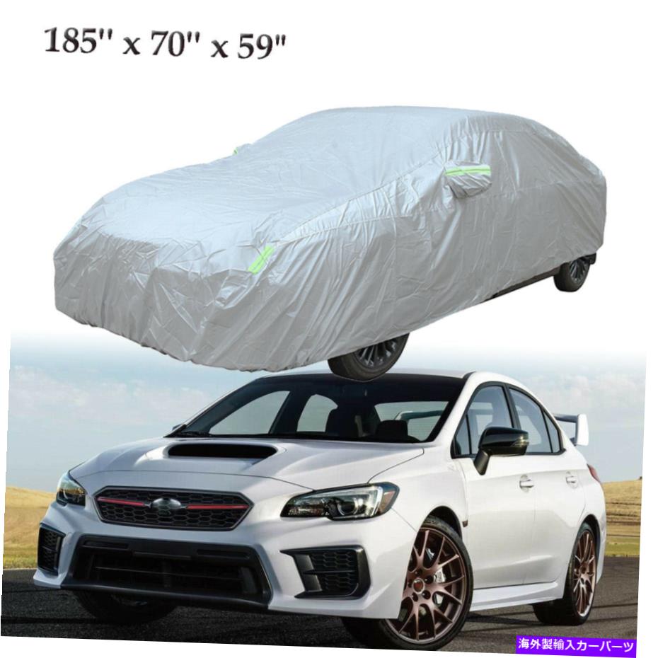 カーカバー スバルWRX 2021フルカーカバーレインサンUV雪の粉塵耐性私たちのため For Subaru WRX 2021 Full Car Cover Rain Sun UV Snow Dust Resistant Waterproof US【並行輸入品】