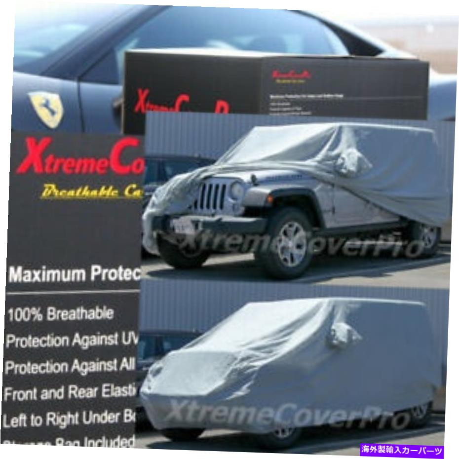 カーカバー 2013 Jeep Wrangler 4Door Unlimited通気性カーカバー付きMirrorPocket 2013 Jeep Wrangler 4Door Unlimited Breathable Car Cover w/MirrorPocket【並行輸入品】