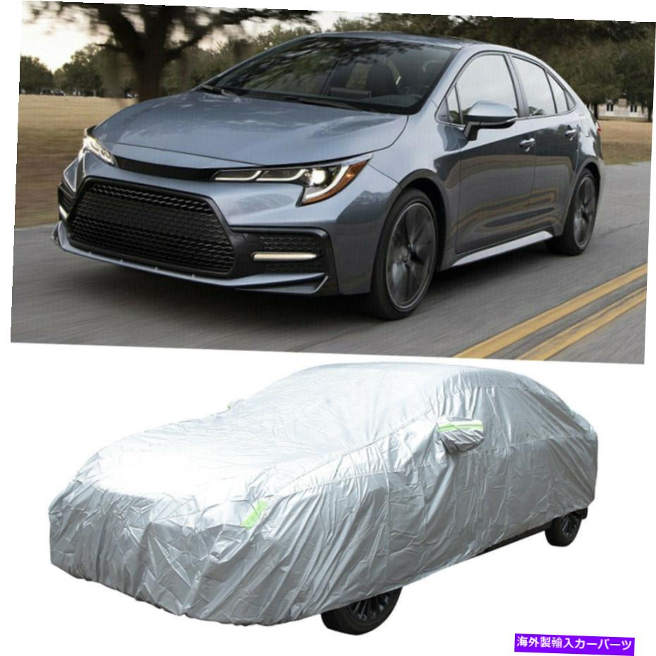 カーカバー トヨタカローラ2013-2021カーカバー屋外の防水太陽ダストUV耐性 For Toyota Corolla 2013-2021 Car Cover Outdoor Waterproof Sun Dust UV Resistant【並行輸入品】