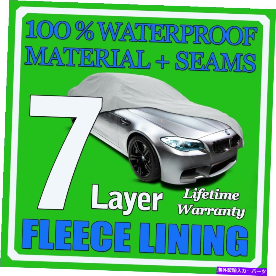 カーカバー 7レイヤーカーカバー通気性防水層屋外の屋内フリースライニングSIV7 7 Layer Car Cover Breathable Waterproof Layers Outdoor Indoor Fleece Lining Siv7【並行輸入品】