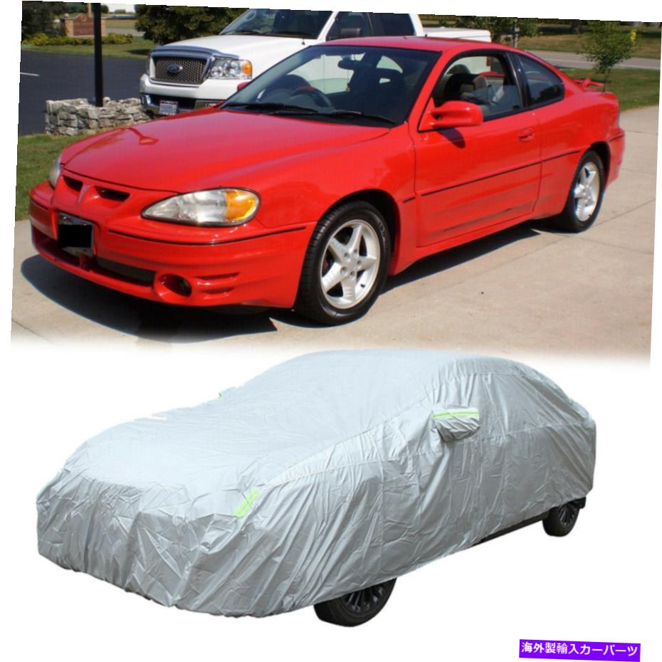 カーカバー ポンティアックグランドアム6レイヤーフルカーカバーUV風雨ダストスノープルーフ保護 For PONTIAC Grand Am 6 Layer Full Car Cover UV Wind Rain Dust Snowproof Protect【並行輸入品】