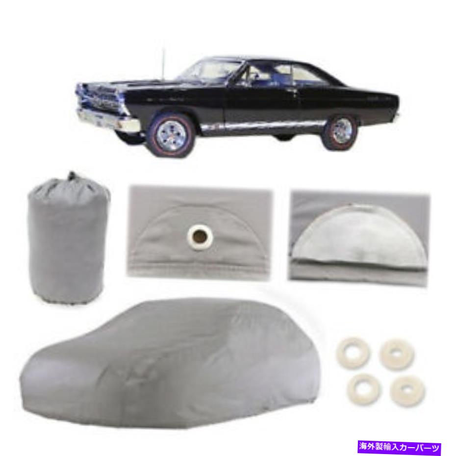 カーカバー フォードフェアレーン6レイヤーカーカバーフィット屋外のウォータープルーフレインスノーサンダスト Ford Fairlane 6 Layer Car Cover Fitted Outdoor Water Proof Rain Snow Sun Dust【並行輸入品】
