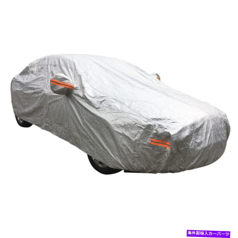 カーカバー フルカーカバー防水ダスト雨雪上雨uV耐性すべての気象保護 Full Car Cover Waterproof Dust Rain Snow Ice UV Resistant All Weather Protection【並行輸入品】