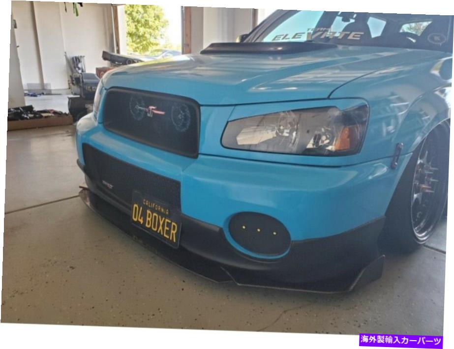 カーカバー ヘッドライトのまぶたSubaru Forester SG 2002-2005 eyelids for headlights subaru forester SG 2002-2005【並行輸入品】