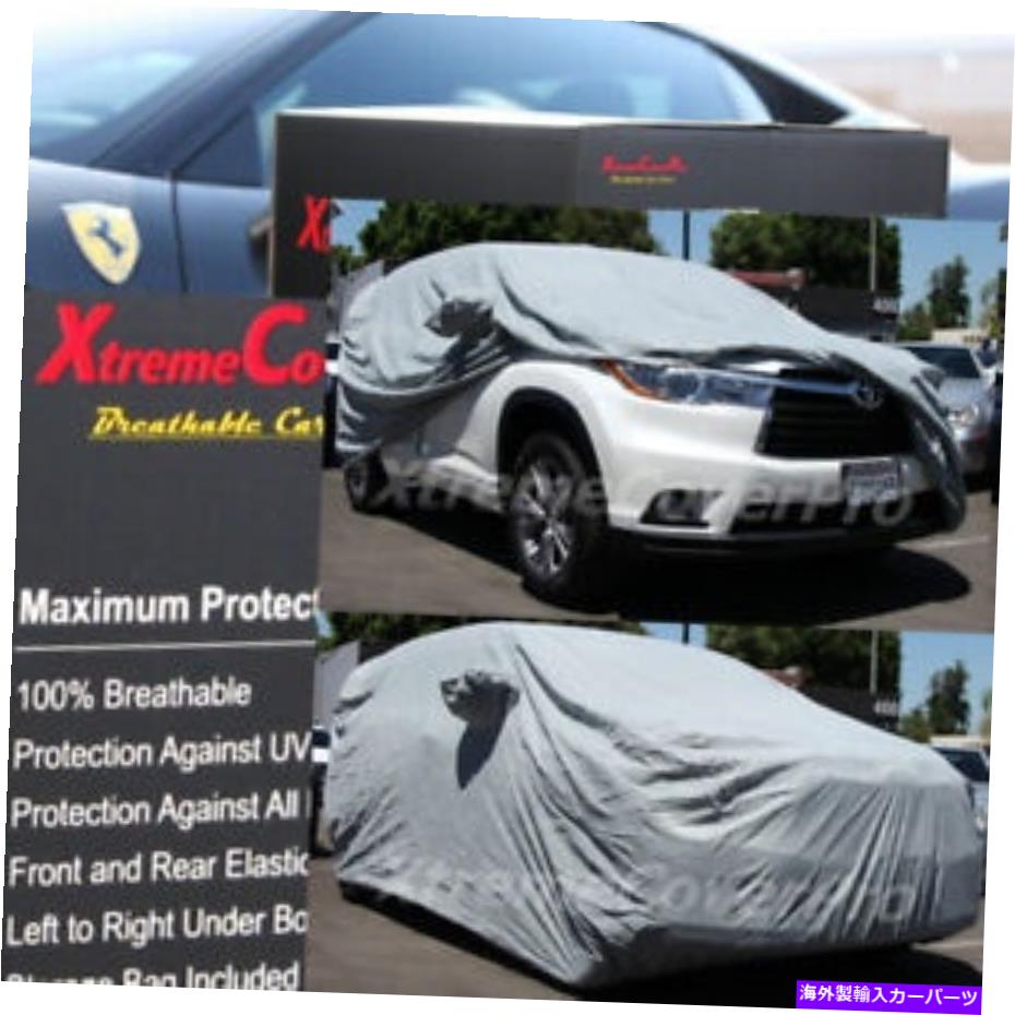 カーカバー 2004 2005 2006 2007トヨタハイランダー通気性カーカバーw/mirrorpocket 2004 2005 2006 2007 Toyota Highlander Breathable Car Cover w/MirrorPocket【並行輸入品】