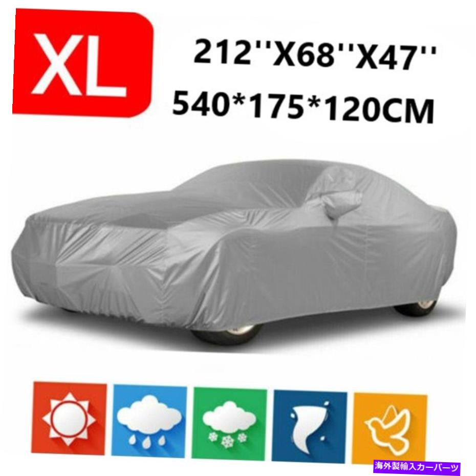 カーカバー 1 x車のカバー屋外太陽雨雨のスクラッチシェビー・マリブ・カマロのための防水 1 X Car Cover Outdoor Sun Dust Rain Scratch Waterproof For Chevy-Malibu-Camaro【並行輸入品】