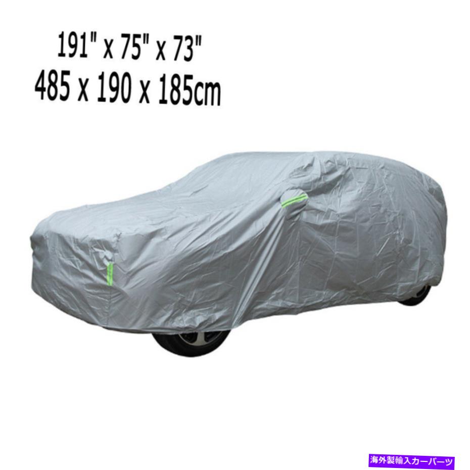 カーカバー フルカーカバー防水屋内通気性太陽UVレインダストSUVに耐性 Full Car Cover Waterproof Indoor Breathable Sun UV Rain Dust Resistant For SUV【並行輸入品】