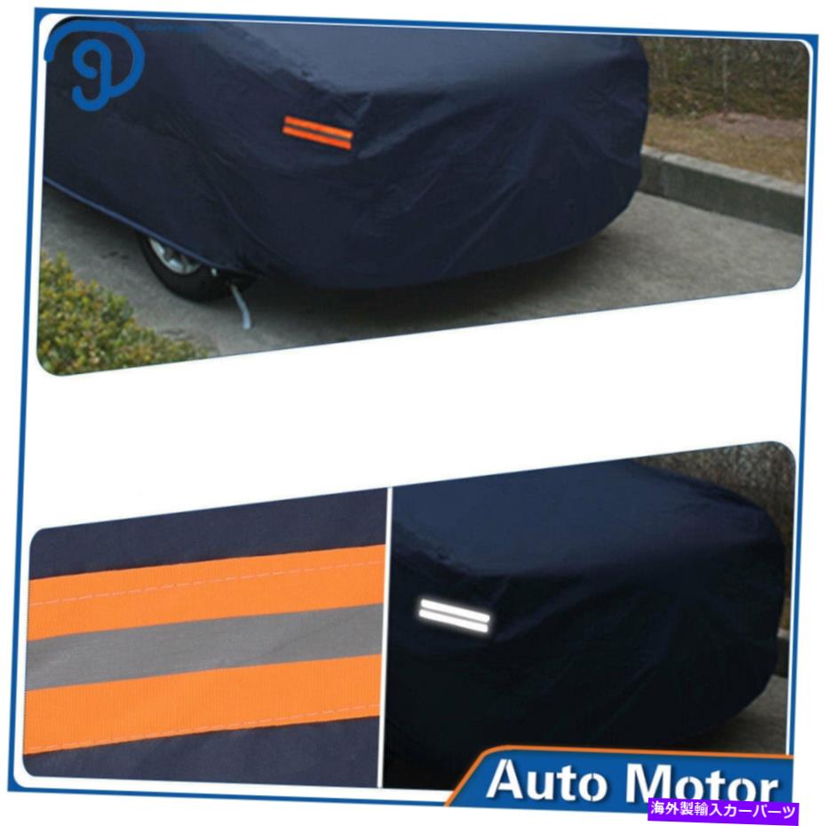 カーカバー セダン保護のための車のカバー防水雪の雪の通気性普遍的なスーツ Car Cover Waterproof Snow PEVA Breathable Universal Suit For Sedan Protection【並行輸入品】