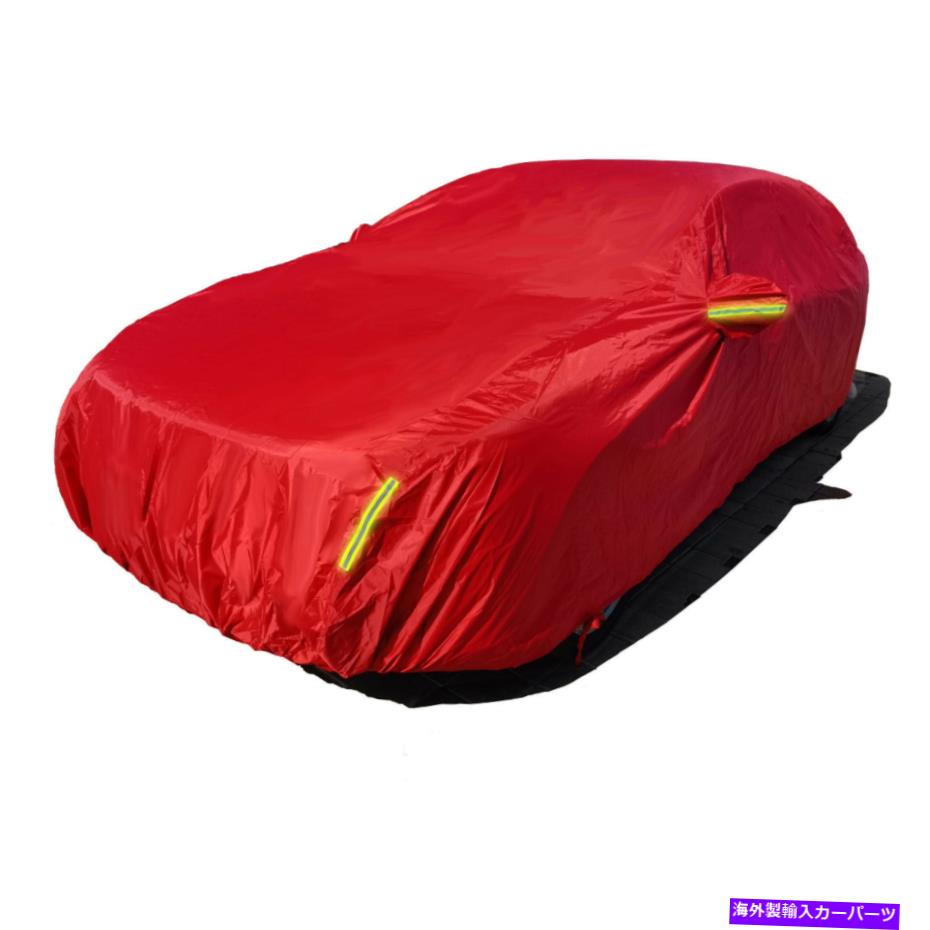 カーカバー レッドフル210Dオックスフォードカーカバー屋内/屋外のユニバーサルセダン/SUVに適しています Red Full 210D Oxford Car Cover Indoor/Outdoor Fit for Universal Sedan/SUV【並行輸入品】