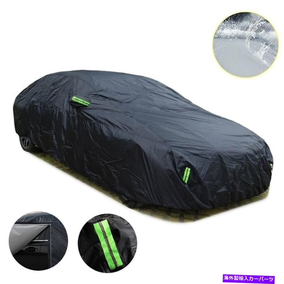 カーカバー ユニバーサルSUV/セダンフルカーカバー屋外の防水太陽雨雪保護 Universal SUV/Sedan Full Car Covers Outdoor Waterproof Sun Rain Snow Protection【並行輸入品】