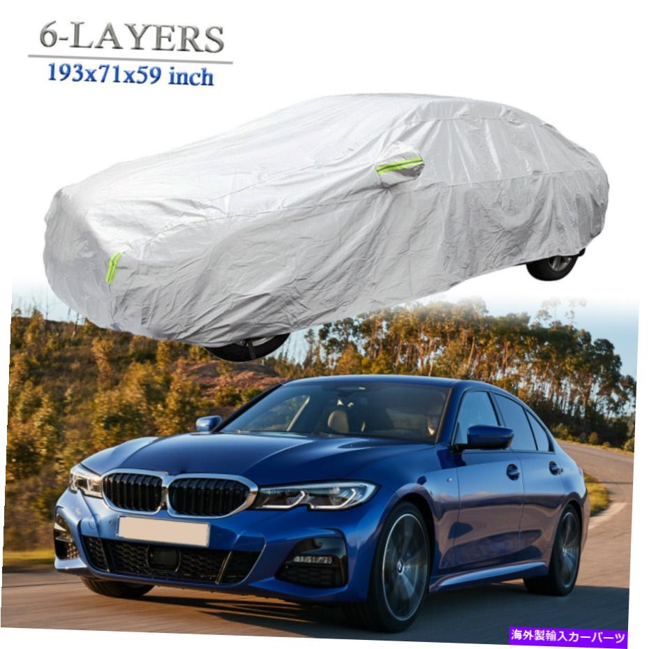 カーカバー 3シリーズ330i 340i 320iフルカーカバー防水太陽雪ほこりの保護 For 3 Series 330i 340i 320i Full Car Cover Waterproof Sun Snow Dust Protection【並行輸入品】