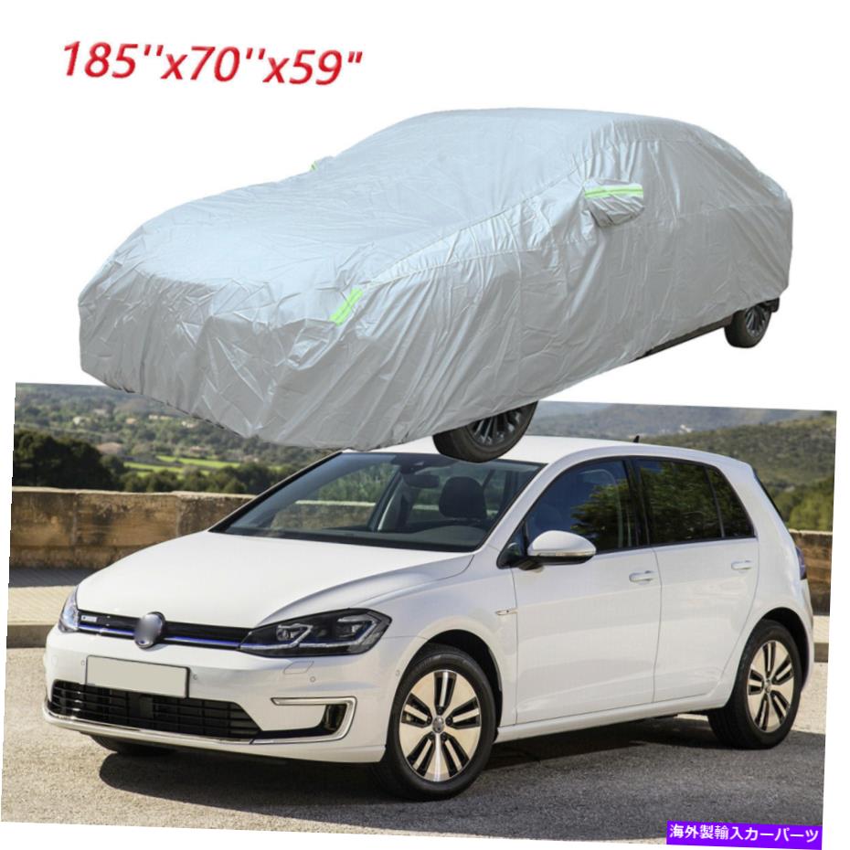 カーカバー VWゴルフGTI MK5 MK 6 MK7 MK7.5車カバー雨太陽雪の耐水性 For VW Golf GTI MK5 MK 6 MK7 MK7.5 Car Cover Rain Sun Snow Dust Water Resistant【並行輸入品】
