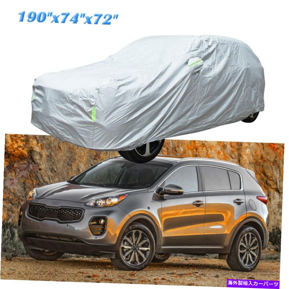 カーカバー Kia Sportage Sorento ev6 niroフルカーカバーウォーターダストレインサン耐性 For Kia Sportage Sorento EV6 Niro Full Car Cover Water Dust Rain Sun Resistant【並行輸入品】