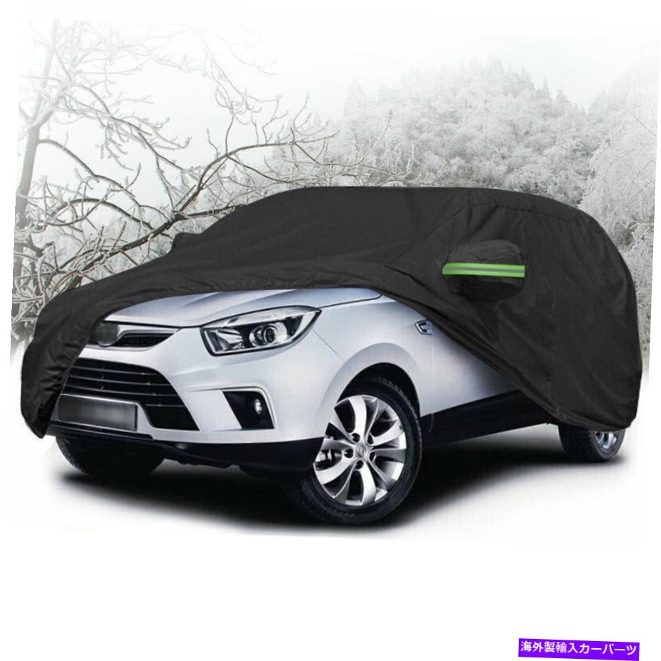 カーカバー ホンダパイロット向けのヘビーデューティーフルSUVカーカバー防水屋外ダスト保護 Heavy Duty Full SUV Car Cover Waterproof Outdoor Dust Protection For Honda Pilot【並行輸入品】