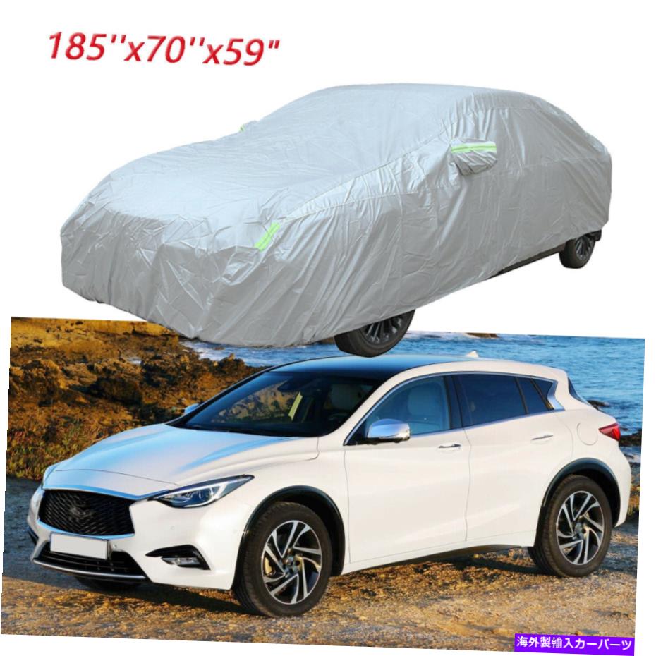 カーカバー Infiniti QX30フルカーカバーすべての天気uvダスト抵抗性防水185 \