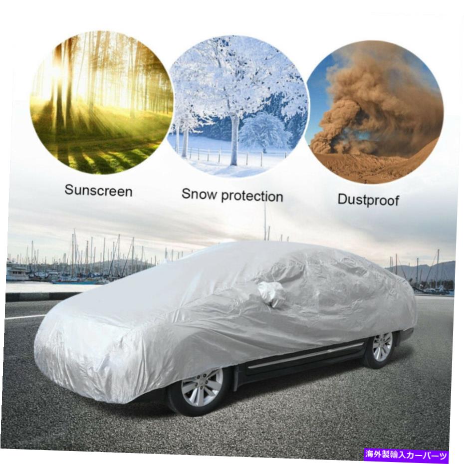 カーカバー フルカーカバー防水太陽UV雪ほこり雨耐力保護s-xxlサイズ Full Car Cover Waterproof Sun UV Snow Dust Rain Resistant Protection S-XXL Size【並行輸入品】
